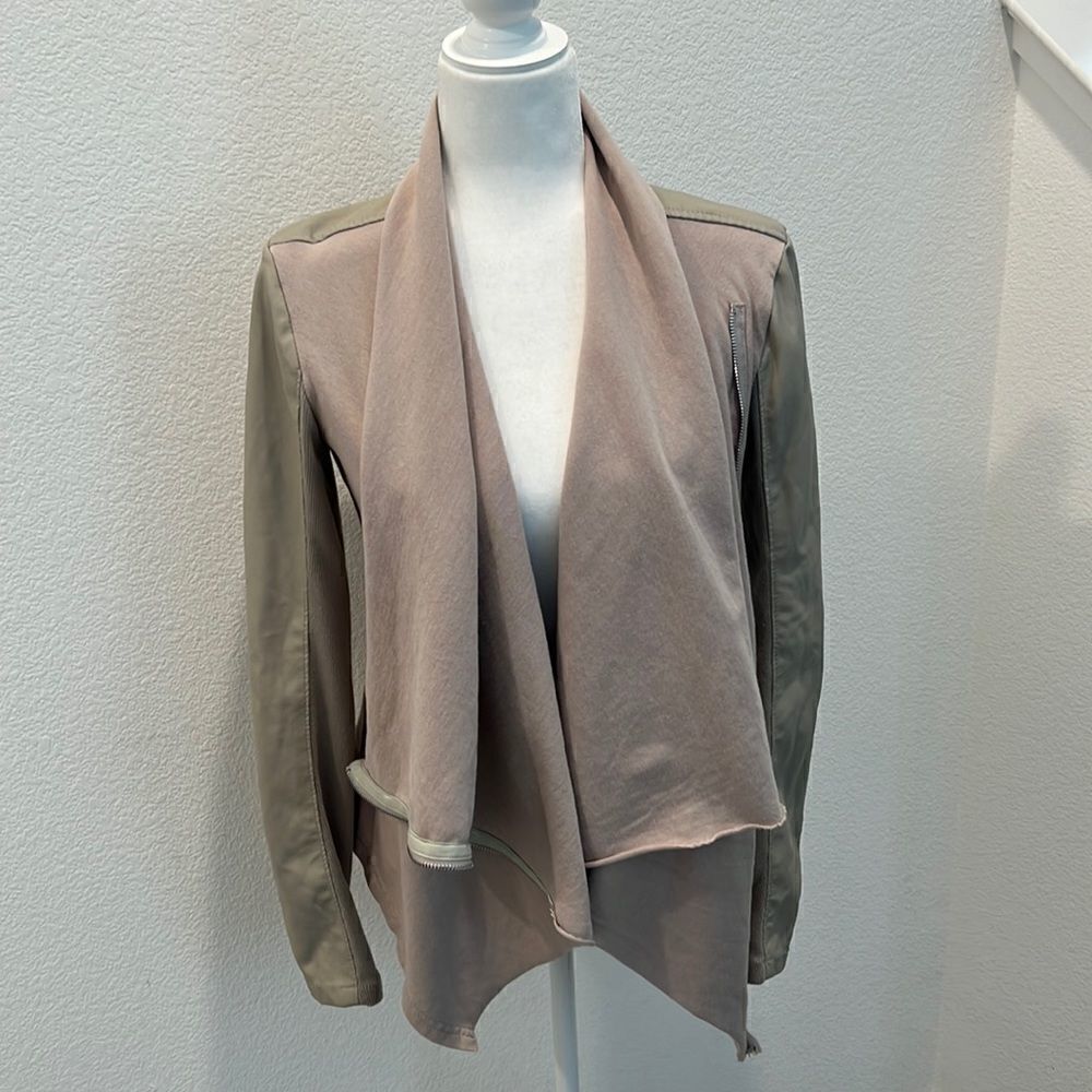 Blank NYC Vegan leather Jacket